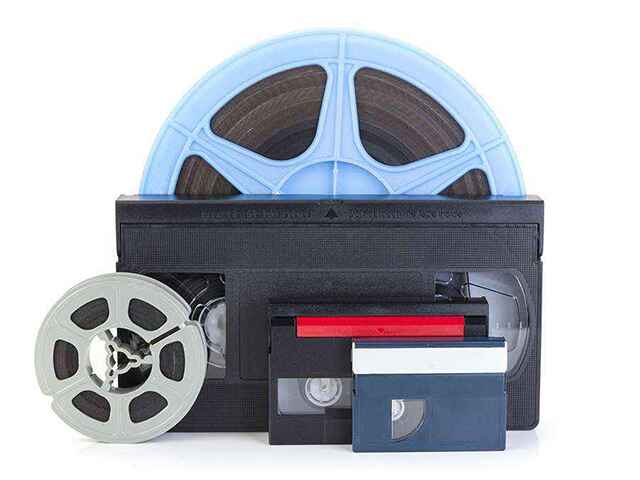 Video tape, 8mm, 16mm movie film converions.