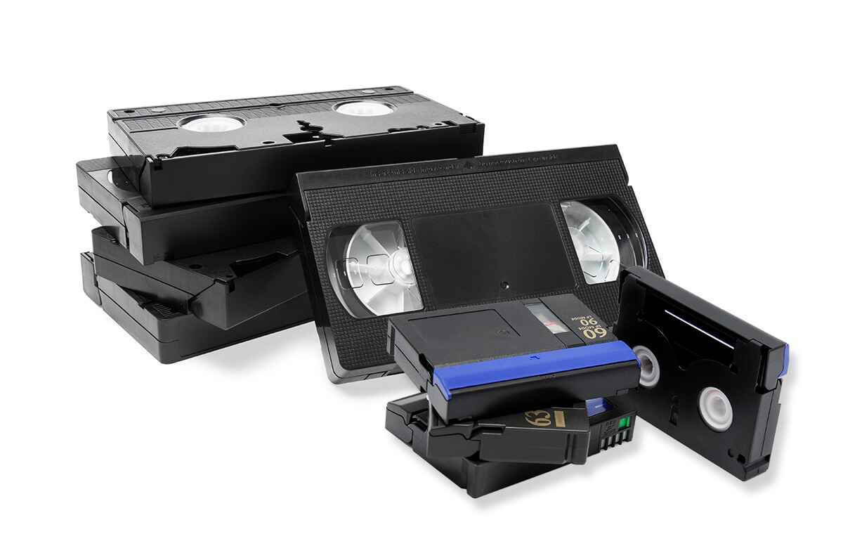 Video tape transfer to digital movie files or DVD.